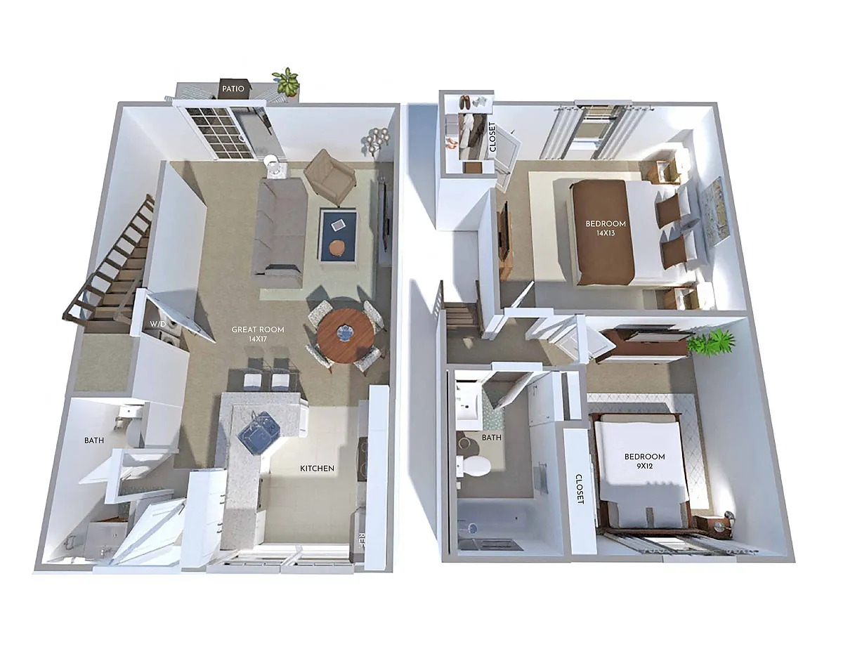Floor plan Hamilton
