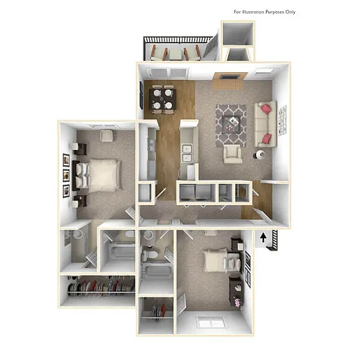 Floor plan 2G