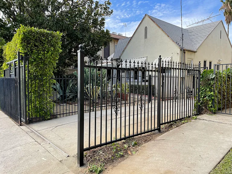 Driveway is gated and private to you