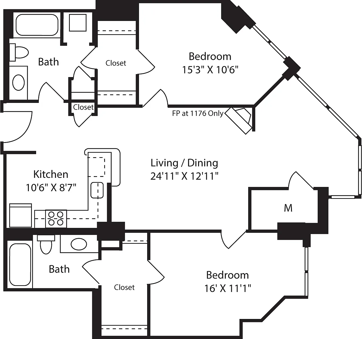 Floor plan Adams