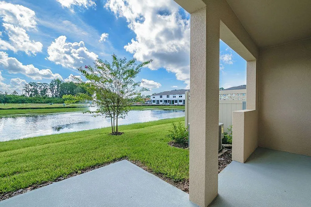Pond View From Patio - 11535 Crowned Sparrow Ln