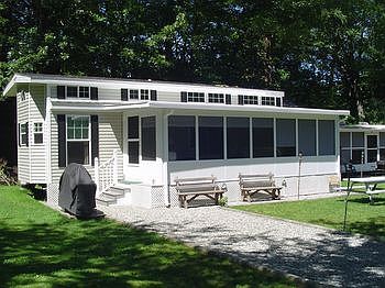 Front View of Camper