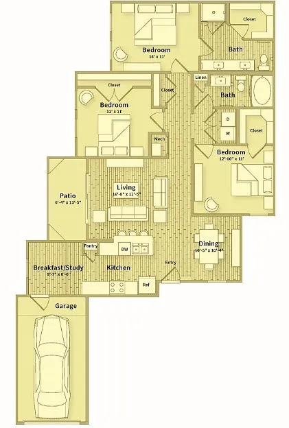 Floor plan GG1