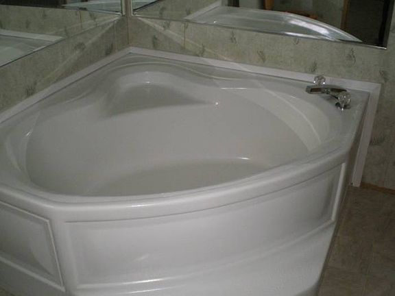 Garden Tub in Master
