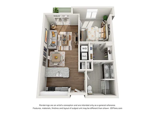 Floor plan Cameron