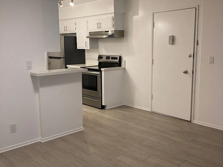 1 Bed + 1 Bath - Unit 104 View of Kitchen