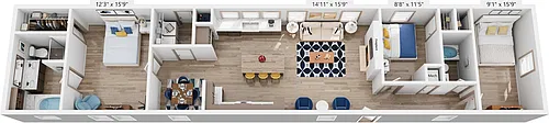 Floor plan Wilson