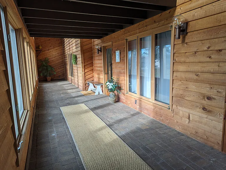 Solarium Main Entrance to home