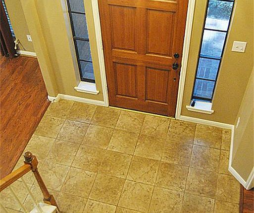Lovely entryway that leads to the Living Room.