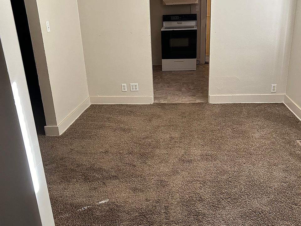 Looking from Living room through Dining room to kitchen