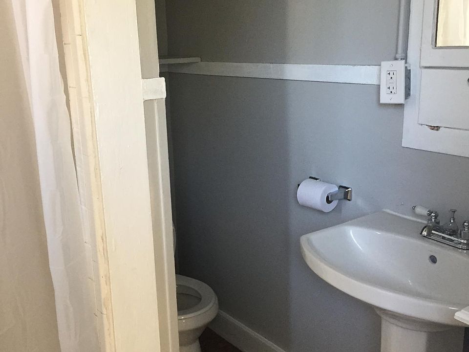 Bathroom with standup shower
