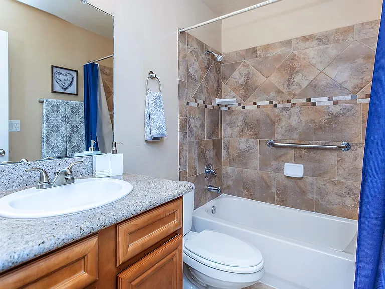 2 bed 1 bath model