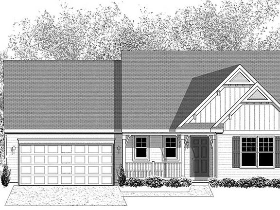 Elevation B - Optional Features Shown