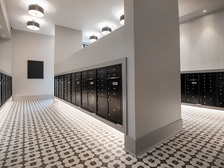 Contemporary Mail And Parcel Center