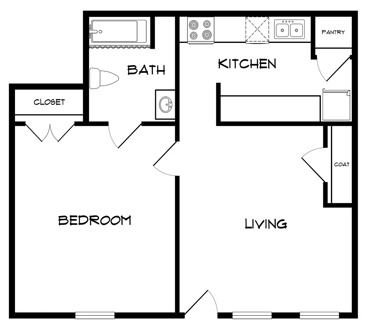 Floor plan A1