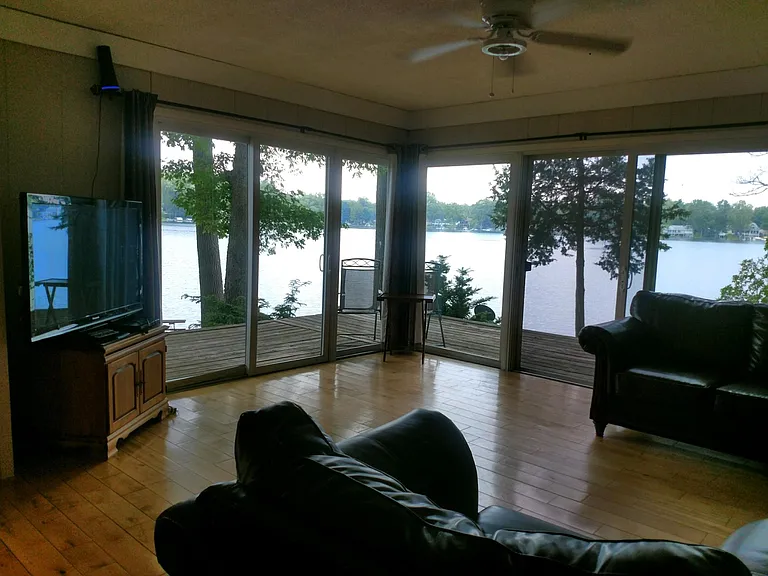 View from living room