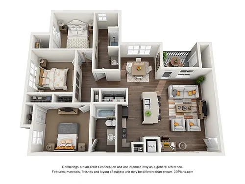 Floor plan C1