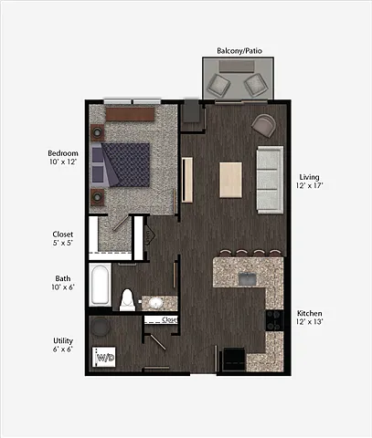 Floor plan Washington Style D