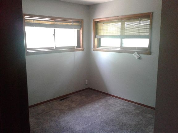 front bedroom before we added curtains