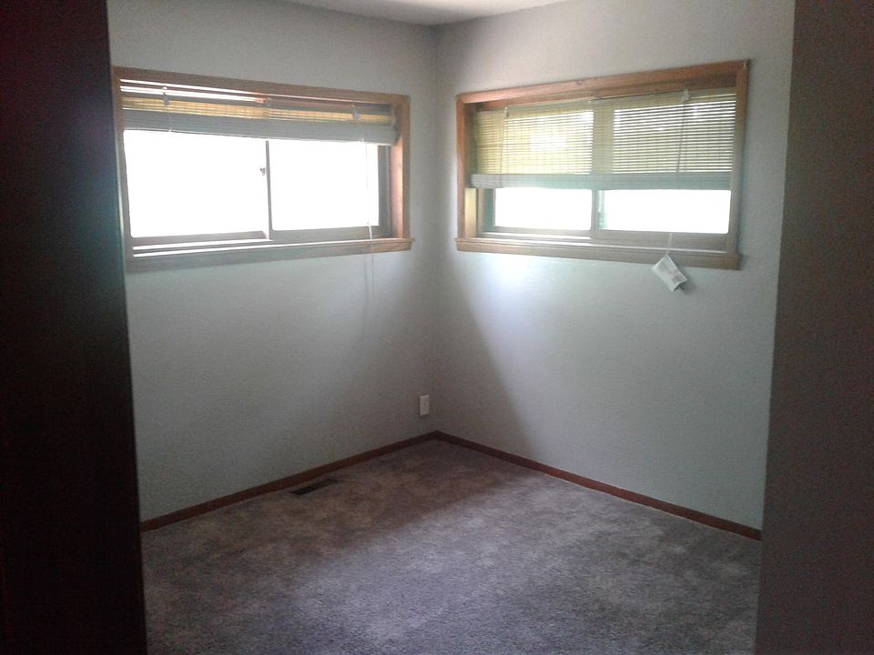 front bedroom before we added curtains