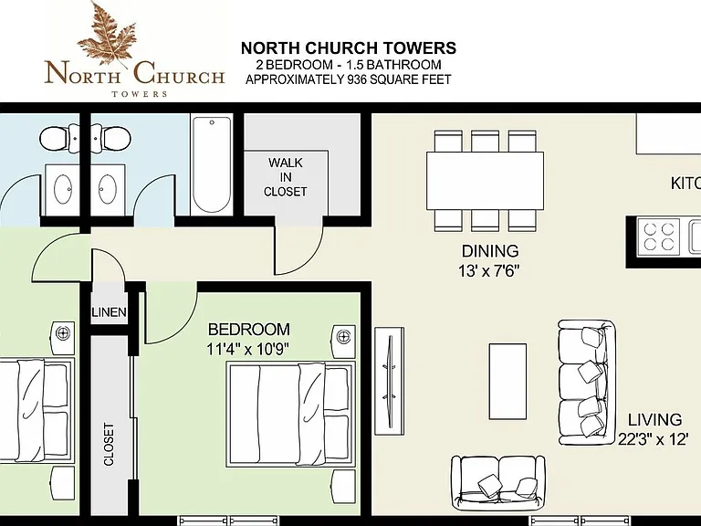North Church Towers Apartments — Photo 18