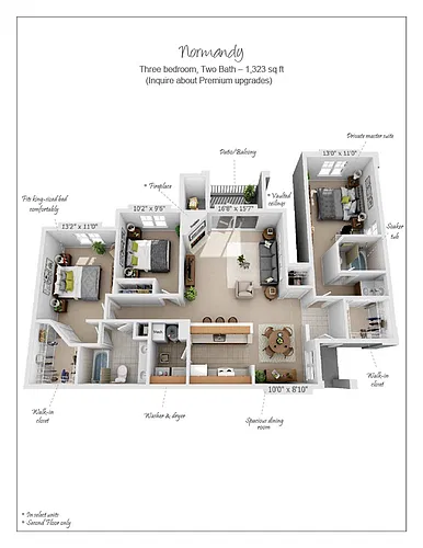 Floor plan Normandy