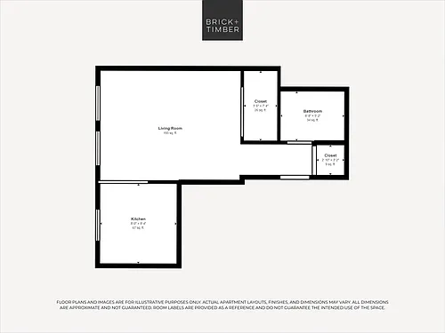 Floor plan Studio