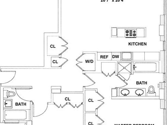 2nd image of 200 W 24th St APT 7A