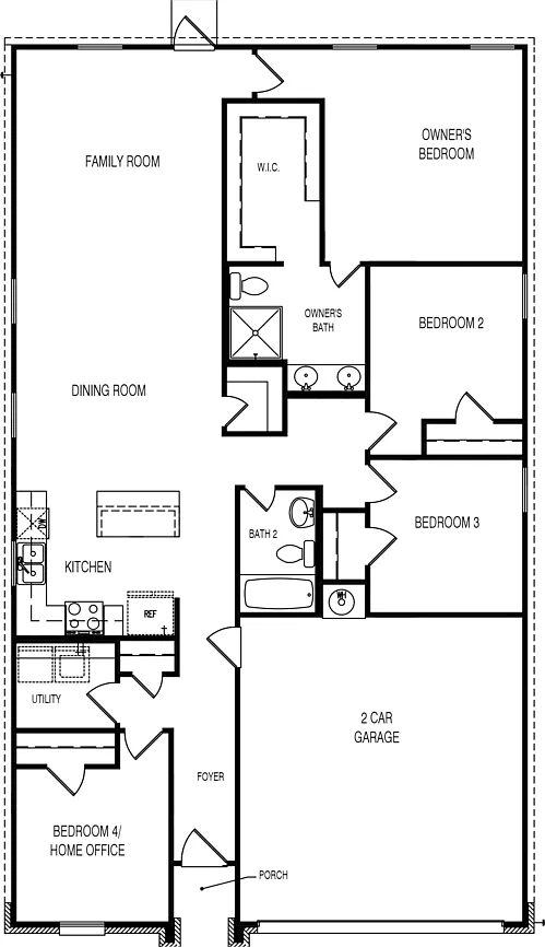 4 bed, 2.0 bath, 1571 sqft, $2,649 — Photo 3