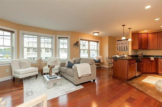 Living room and Kitchen