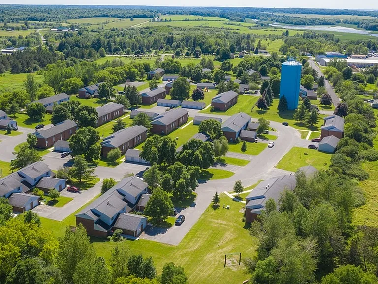 A broad view of the property layout