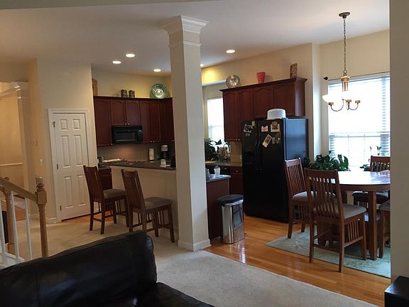 kitchen with separate breakfast area