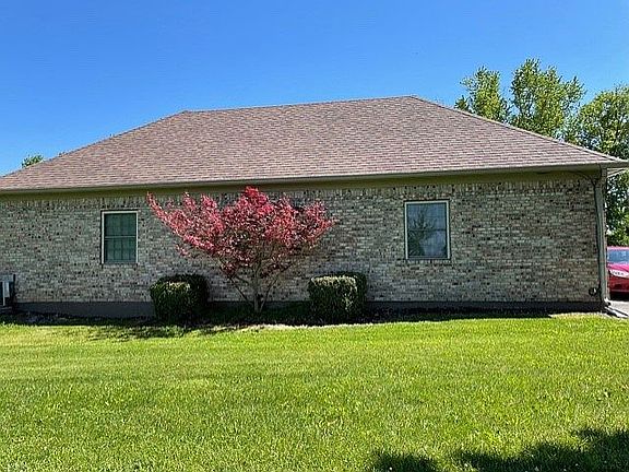 North side of house
