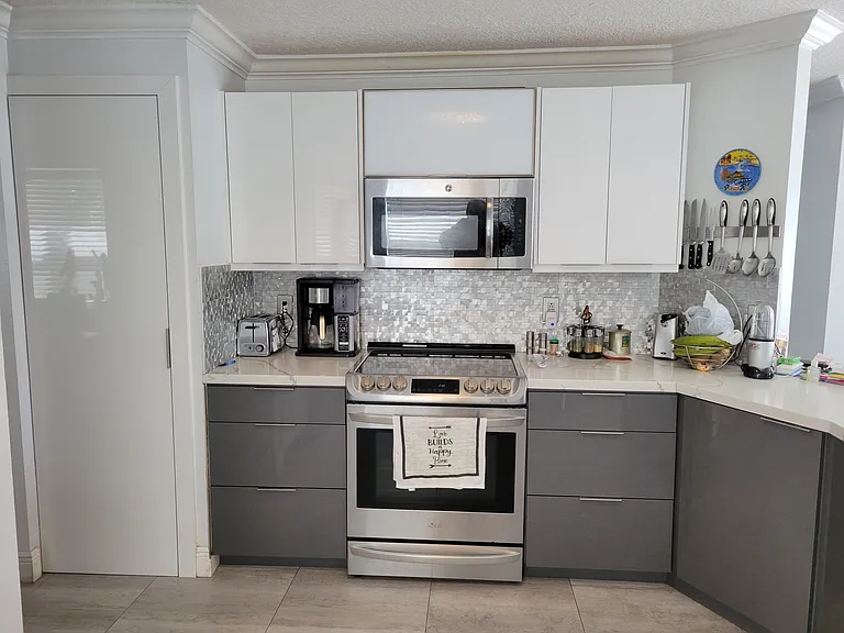 Kitchen - Pantry, LG Microwave & Stove