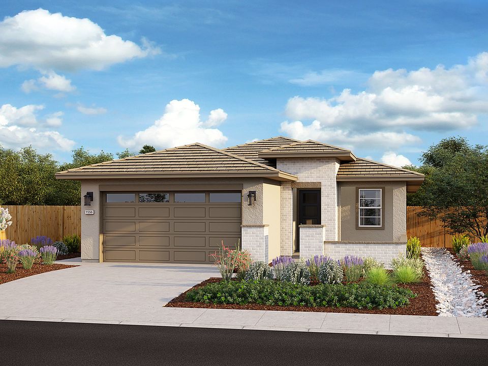 Elevation F - Contemporary Ranch