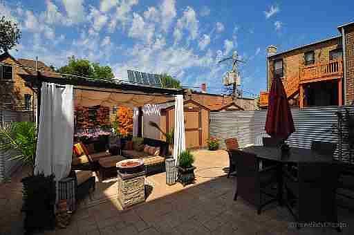 Private patio. 