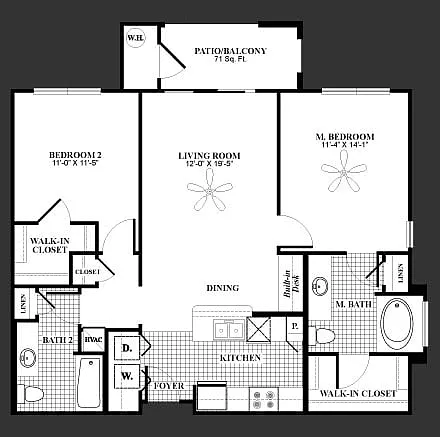 Floor plan B1