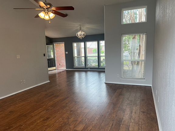 view from living room
