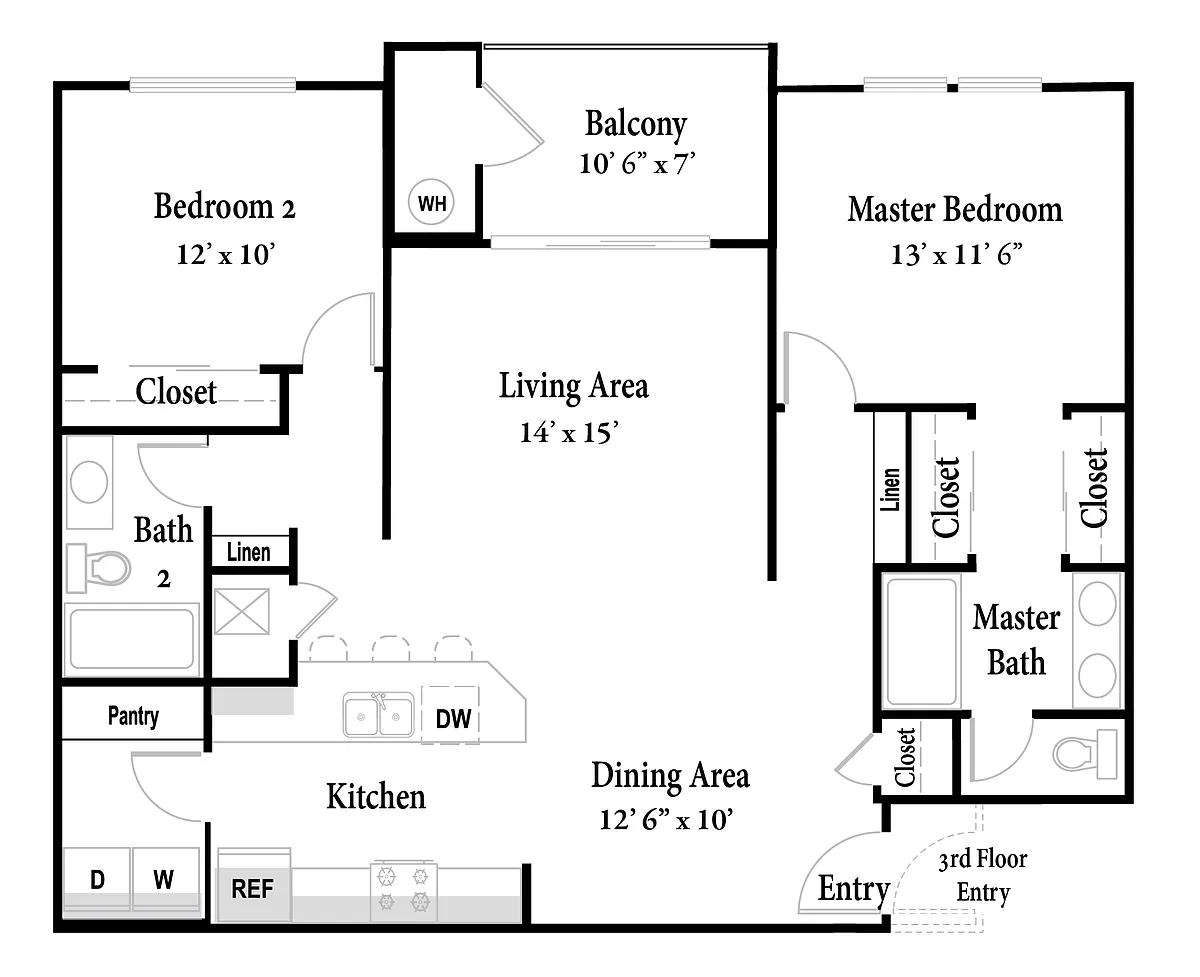 Floor plan B12