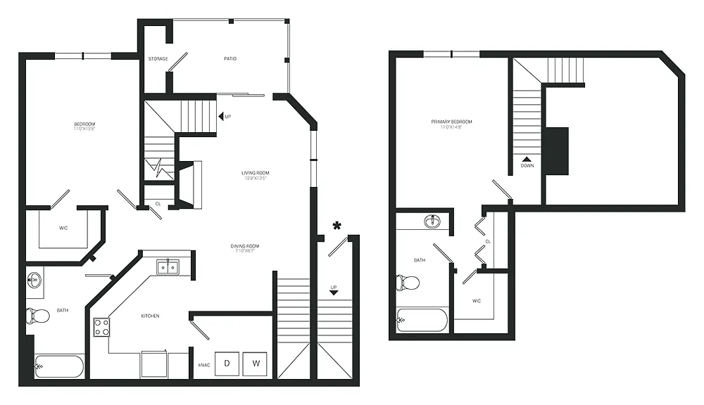 Floor plan Caroline