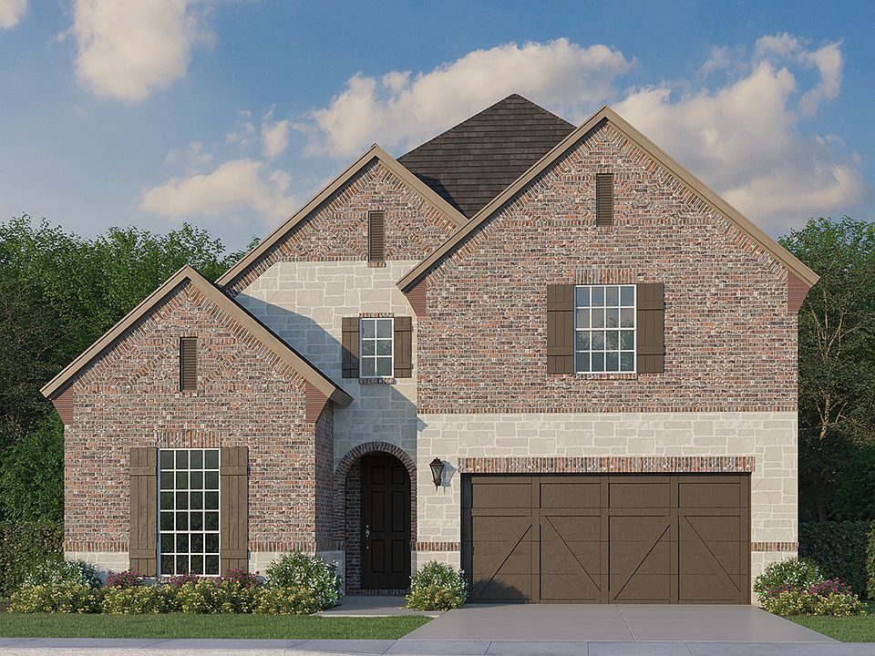 Plan 1136 Elevation C with Stone