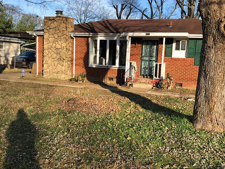 All brick home