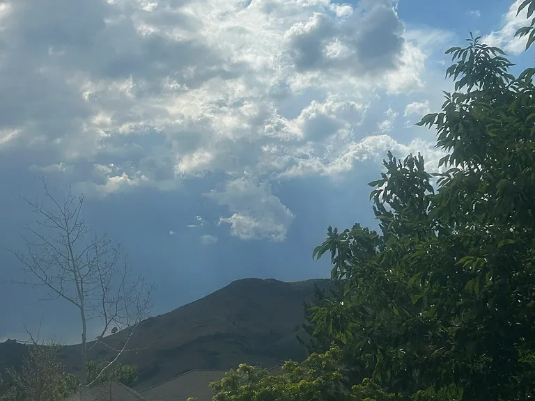 View from West facing bedroom