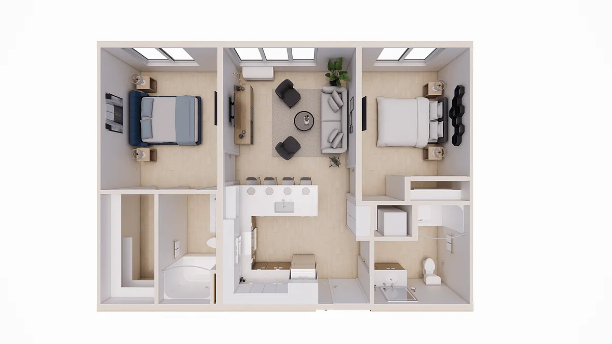 Floor plan The Meridian