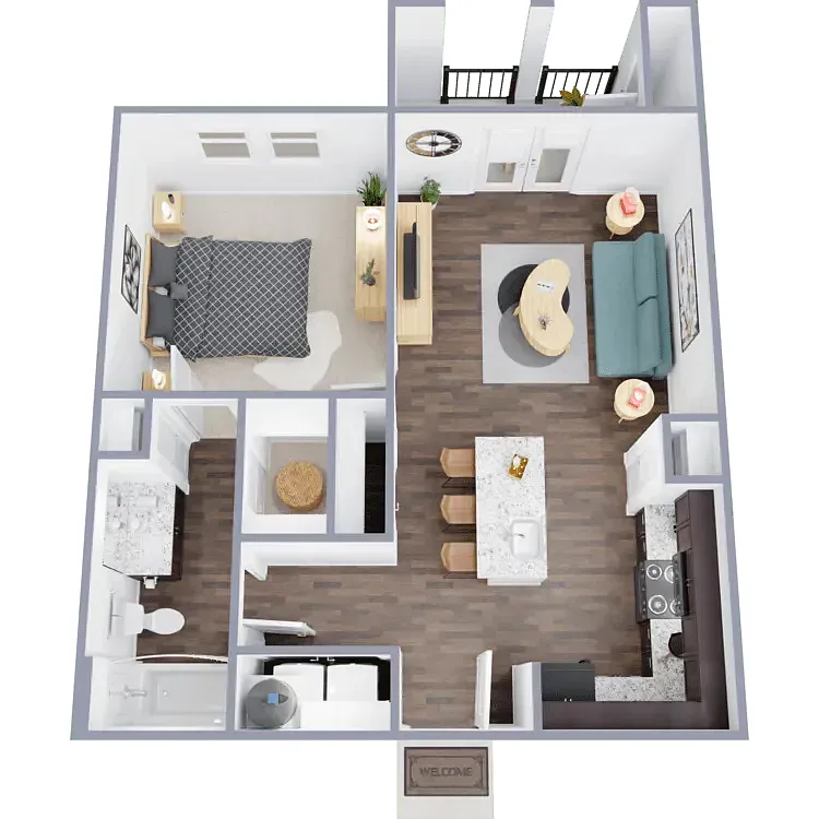 Floor plan A1