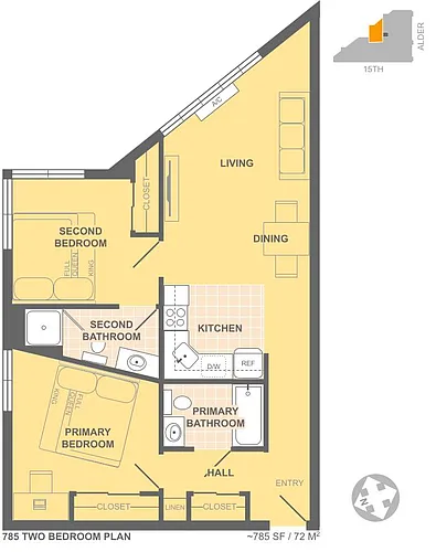 Floor plan 785