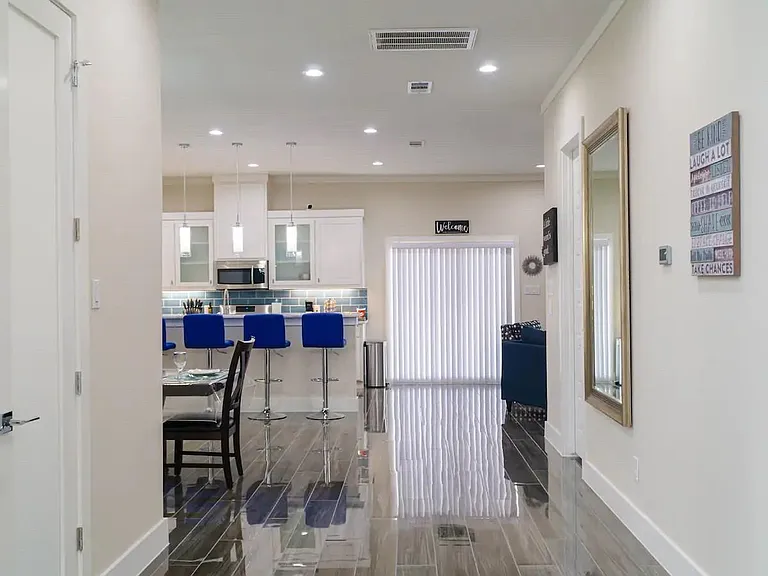 Foyer, office to the left