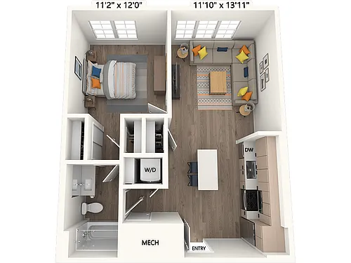 Floor plan AM09-Scheme III