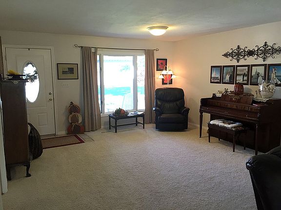 Living room and entry