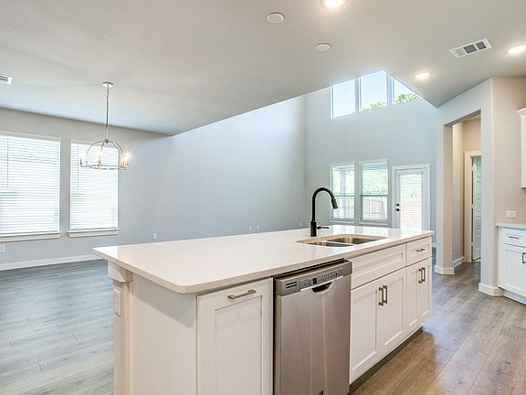Kitchen overlooking great room